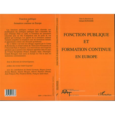 Fonction publique et formation continue en Europe