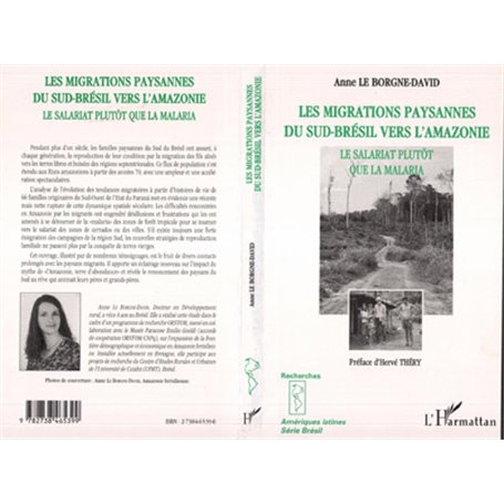 Les Migrations Paysannes du Sud-Brésil vers l'Amazonie