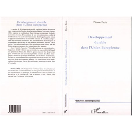Développement Durable dans l'union Europénne