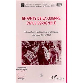 ENFANTS DE LA GUERRE CIVILE ESPAGNOLE
