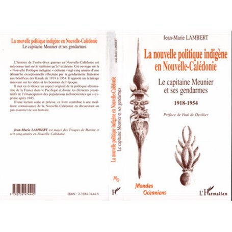 LA NOUVELLE POLITIQUE INDIGÈNE EN NOUVELLE-CALÉDONIE