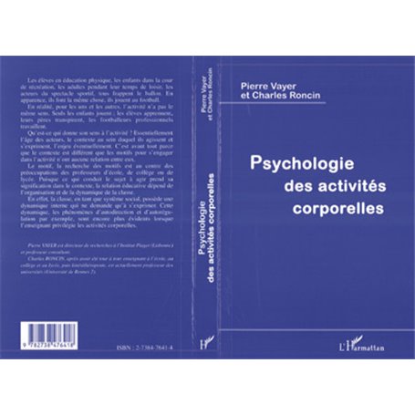 PSYCHOLOGIE DES ACTIVITES CORPORELLES