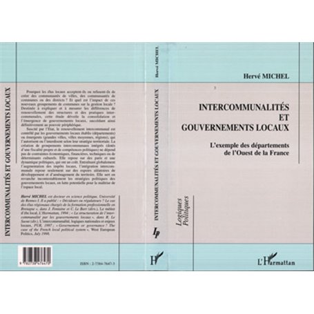 INTERCOMMUNALITES ET GOUVERNEMENTS LOCAUX