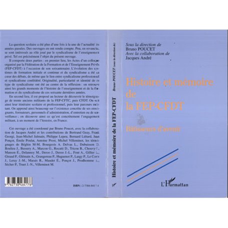 HISTOIRE ET MEMOIRE DE LA FEP-CFDT