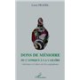 DONS DE MEMOIRE