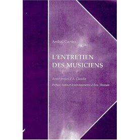 L'ENTRETIEN DES MUSICIENS