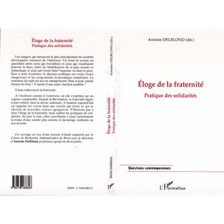 ELOGE DE LA FRATERNITE