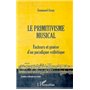 LE PRIMITIVISME MUSICAL