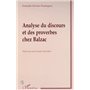 ANALYSE DU DISCOURS ET DES PROVERBES CHEZ BALZAC