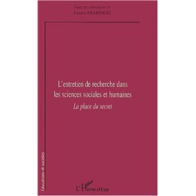 L'ENTRETIEN DE RECHERCHE DANS LES SCIENCES SOCIALES ET HUMAINES