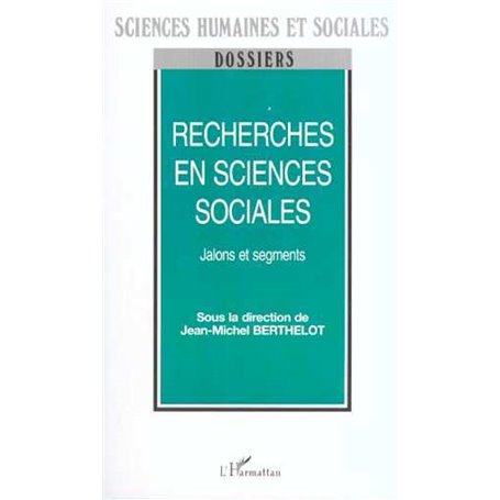 RECHERCHES EN SCIENCES SOCIALES