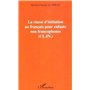 LA CLASSE D'INITIATION AU FRANÇAIS POUR LES ENFANTS NON FRANCOPHONES (C.L.I.N.)