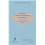 FACTEURS DE DÉVELOPPEMENT EN AFRIQUE