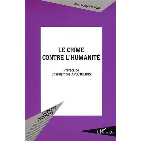 LE CRIME CONTRE L'HUMANITÉ