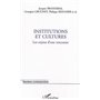 Institutions et cultures