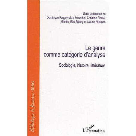 Genre comme catégorie d'analyse