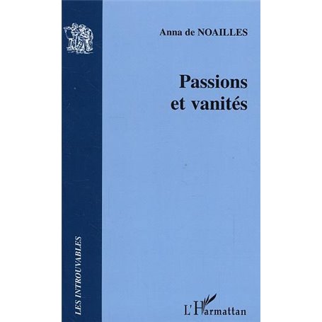 Passions et vanités
