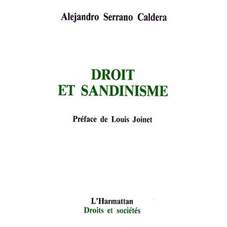 Droit et Sandinisme