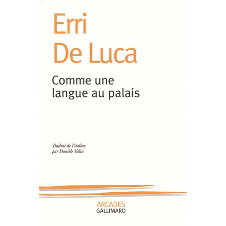 Comme une langue au palais