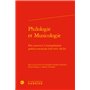 Philologie et Musicologie
