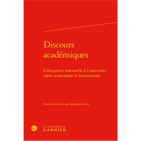 Discours académiques