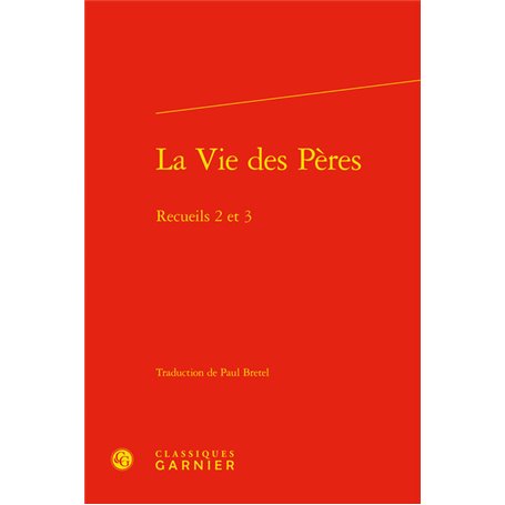 La Vie des Pères