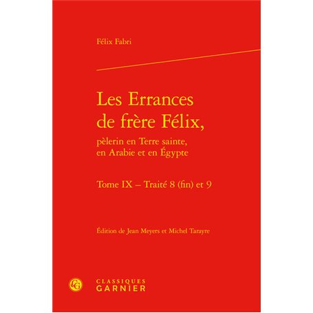 Les Errances de frère Félix,