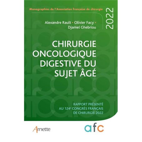 Chirurgie oncologique digestive du sujet âgé