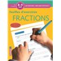 FRACTIONS 8-9 ANS CE2 - FEUILLES D'EXERCICES