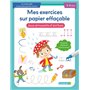 Mes exercices sur papier effaçable - Jeux amusants d'écriture (5-6 a.)