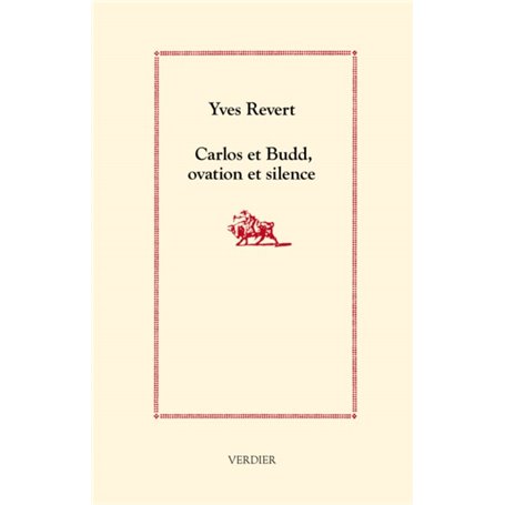 Carlos et Budd, ovation et silence
