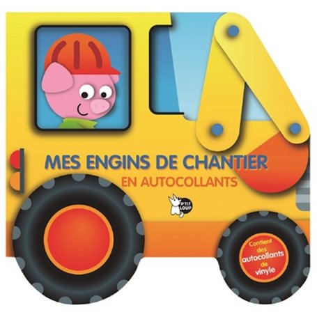 Mes engins de chantier en autocollants