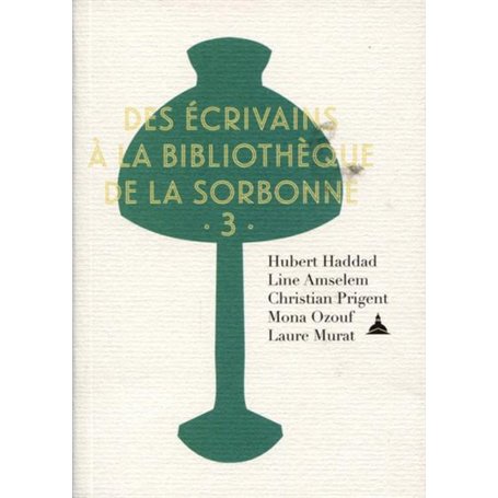 Des écrivains à la bibliothèque de la Sorbonne