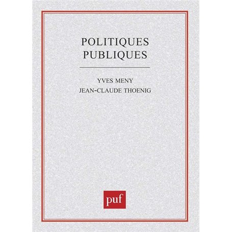 Politiques publiques