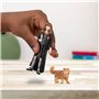 Ensemble de Figurines Harry Potter Hermione & Crookshanks