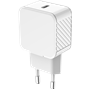 Chargeur maison 30W Power Delivery Blanc - 100% Plastique recyclé Bigb