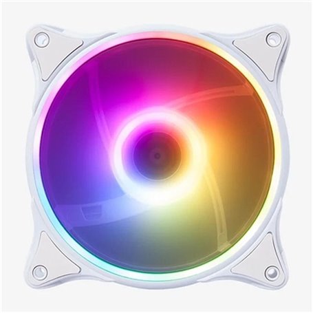 Ventillateur de cabine Hiditec VGCH10009 ARGB Blanc Ø 12 cm