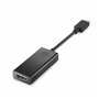Adaptateur USB C vers HDMI HP 2PC54AA Noir