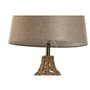 Lampe de bureau Home ESPRIT Marron Beige Doré Naturel 50 W 220 V 33 x 