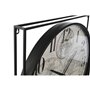 Horloge Murale Home ESPRIT Blanc Noir Métal Bois MDF 62 x 6 x 65 cm (2
