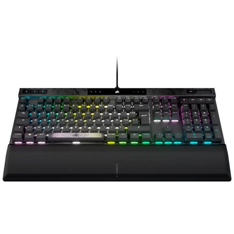 Clavier Bluetooth Corsair K70 MAX RGB Noir Gris Français Azerty