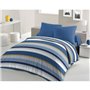 Parure de couette microfibre HOME PASSION STANIS - 1 housse de couette