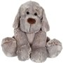 Peluche - Gipsy Toys - Chien flatoutou - Gris