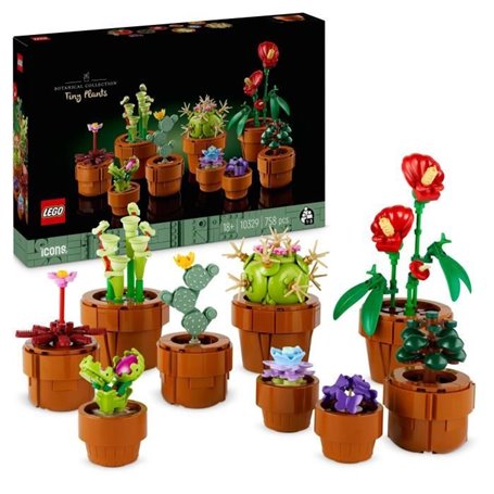 LEGO Icons 10329 Les Plantes Miniatures. Collection Botanique 9 Plante