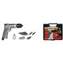 MECAFER Perceuse et serreuse pneumatique - mandrin 10mm + 10 forets HS