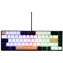 Clavier Gaming - THE G-LAB - KEYZ-HYDRO-BKWO/FR - Membrane 60% 3 coule
