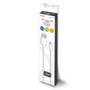 Câble USB vers micro USB Savio CL-123 Blanc 1 m