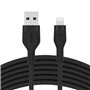 Câble USB vers Lightning Belkin CAA008BT3MBK Noir 3 m