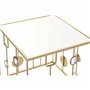 Set de 2 Tables Gigognes Thyann Miroir Doré Métal (50 x 50 x 50 cm) (2