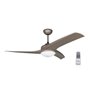 Orbegozo Ventilateur de plafond  avec lumière et télécommande 3 pales 